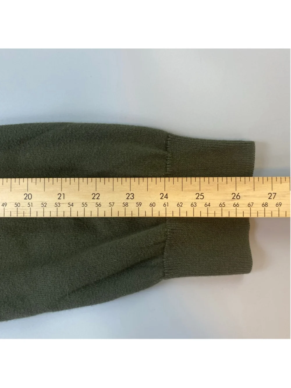Polo Ralph Lauren V-Neck Sweater XXL Green Pima Cotton Classic Knit Minimalist